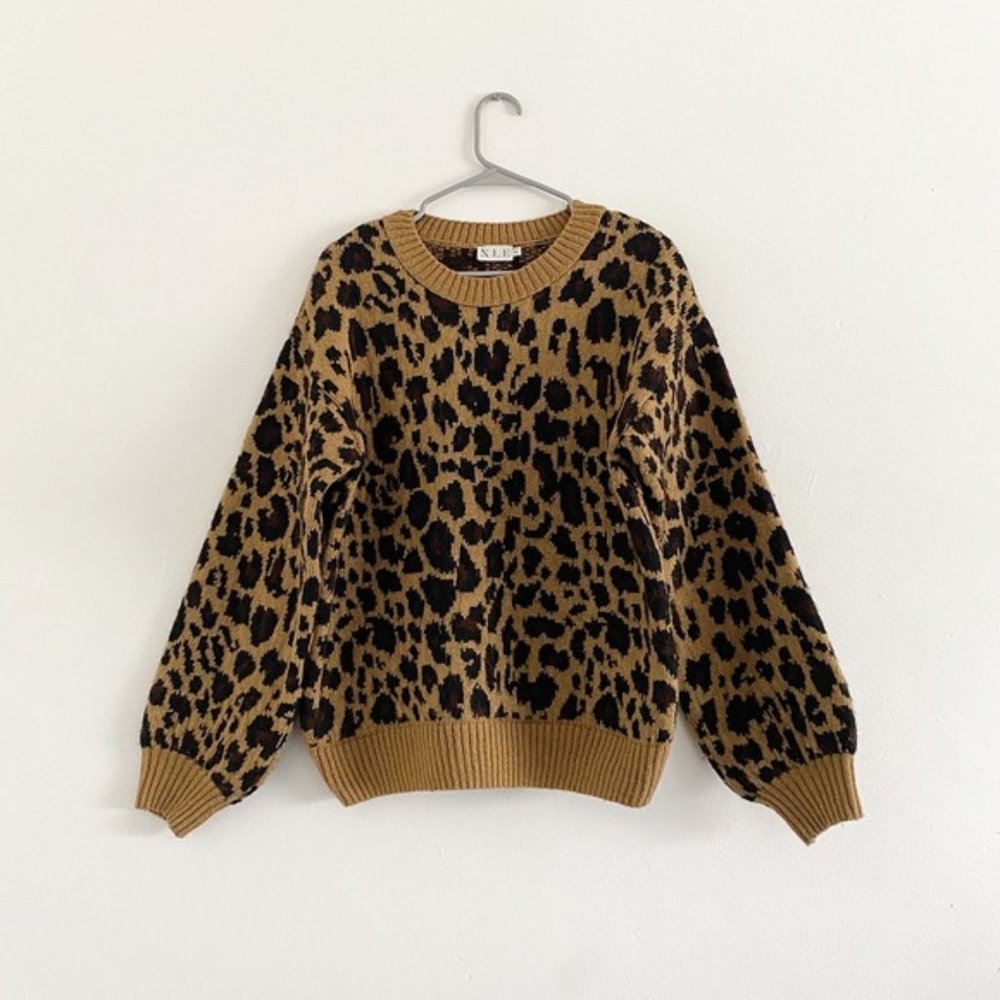 Animal Print Leopard Cheetah Small Sweater